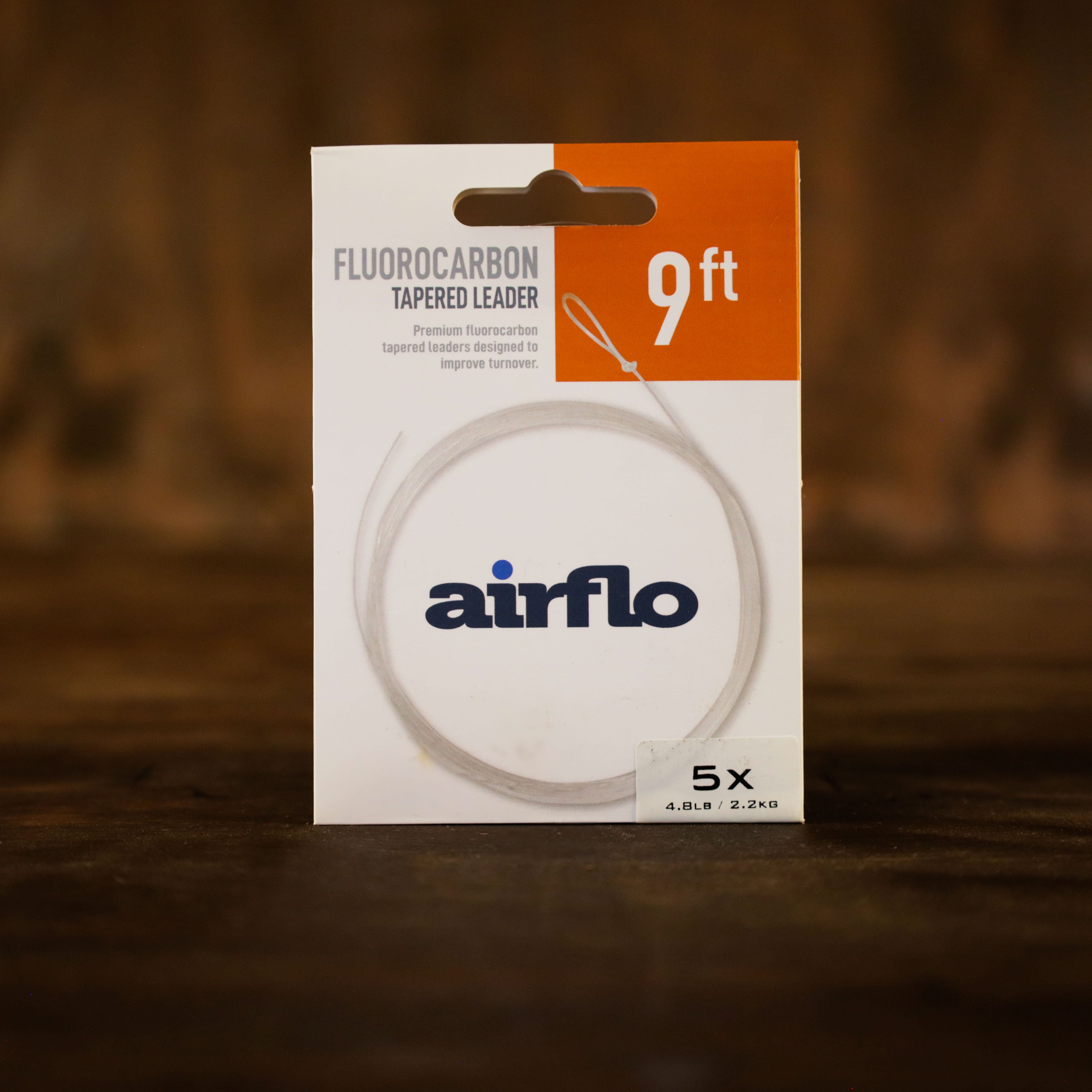 Airflo- G5 Fluorocarbon Tapered Leader - 9' - Maine Fly Company