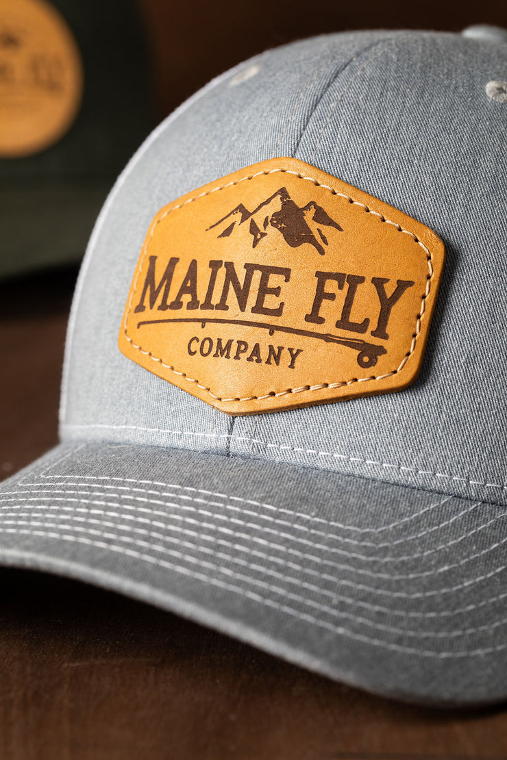Maine Fly Co Leather Patch Hat - Maine Fly Company