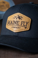 Maine Fly Co Leather Patch Hat - Maine Fly Company Thumbnail