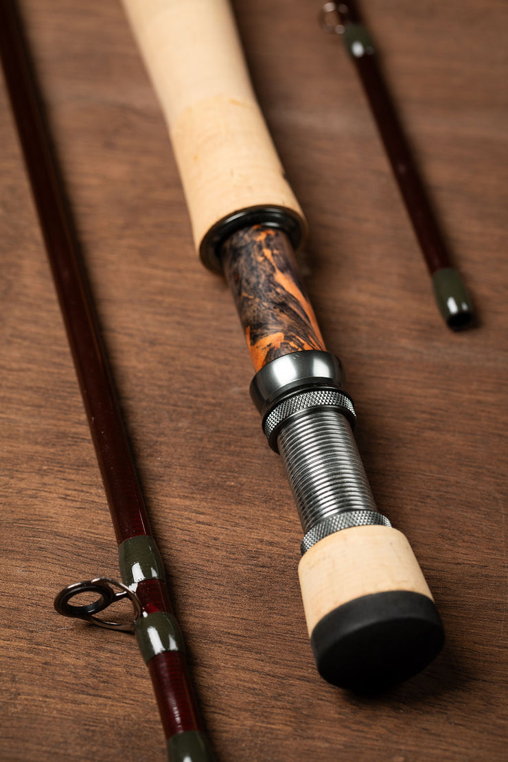 6’ Bay Area Fishing Rod. GRAPHITE, Custom Wrap, Please Read