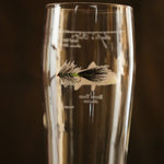 Anglers Pint Glass- (4 to choose from) Thumbnail