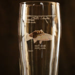 Anglers Pint Glass- (4 to choose from) Thumbnail