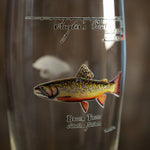 Anglers Pint Glass- (4 to choose from) Thumbnail