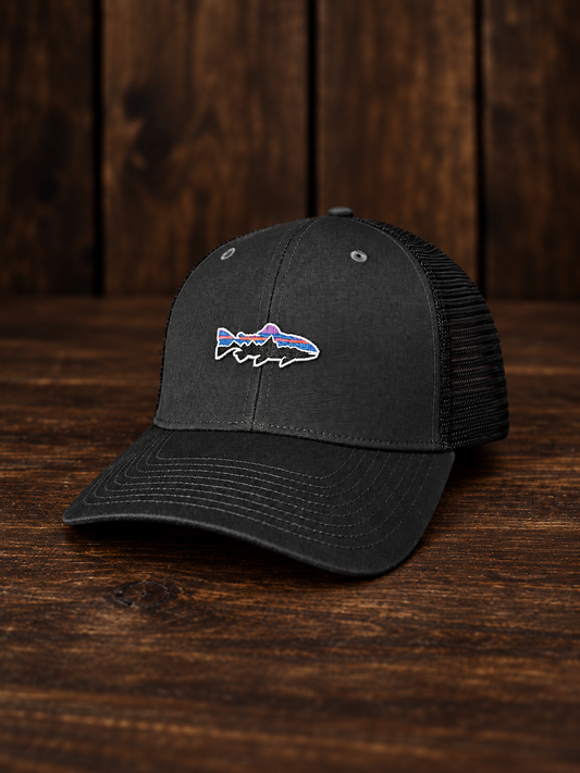 Patagonia Fly Fish - Take a Stand Trucker Hat - Maine Fly Company