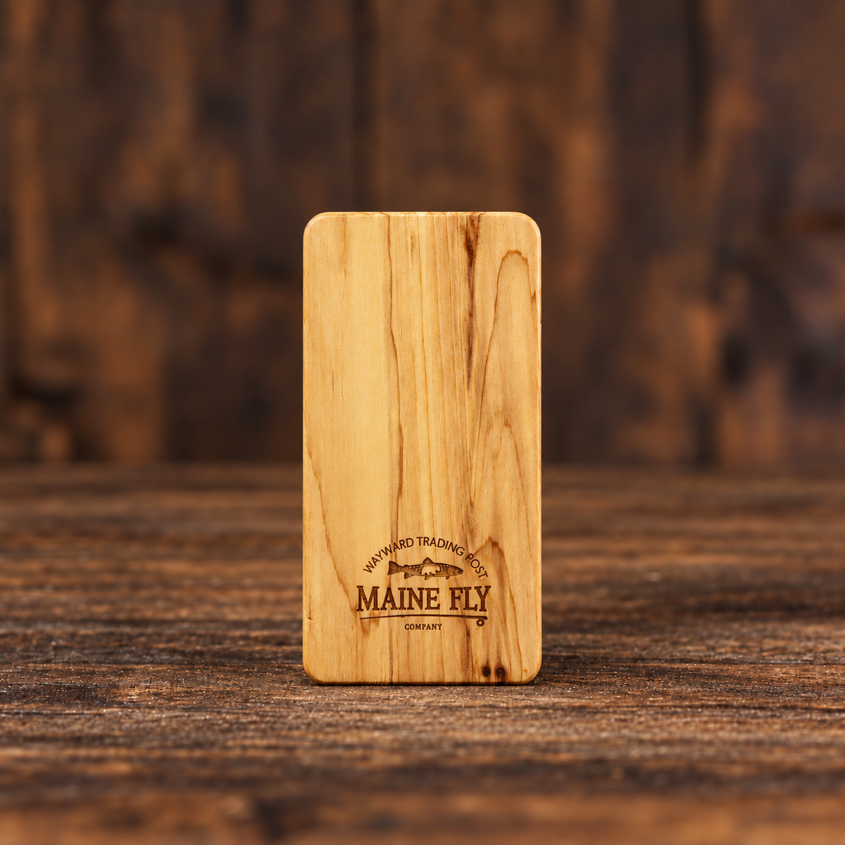 Handcrafted Wooden Fly Box - Maine Fly Company