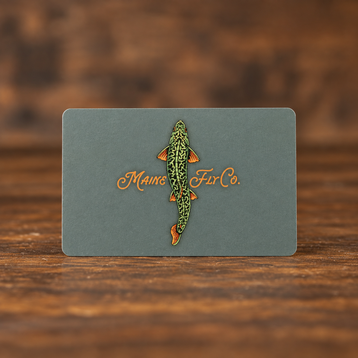 Gift Card (Plastic) - Maine Fly Company