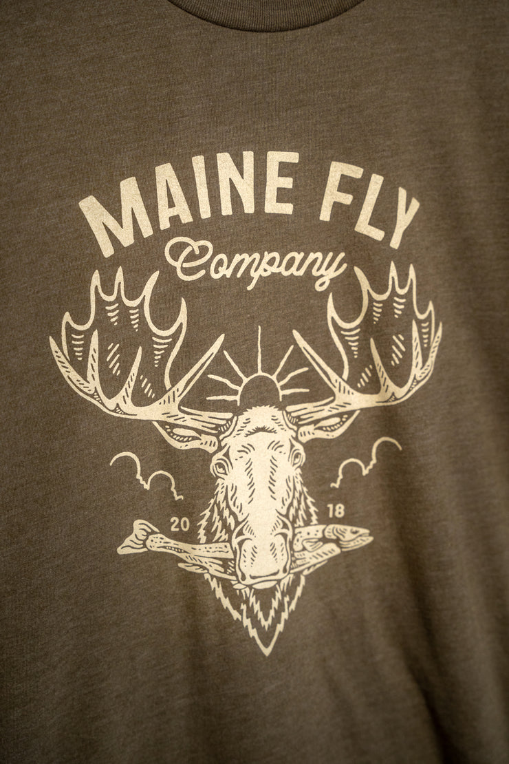 Moose - T-Shirt - NEW Fall 2024 - Maine Fly Company