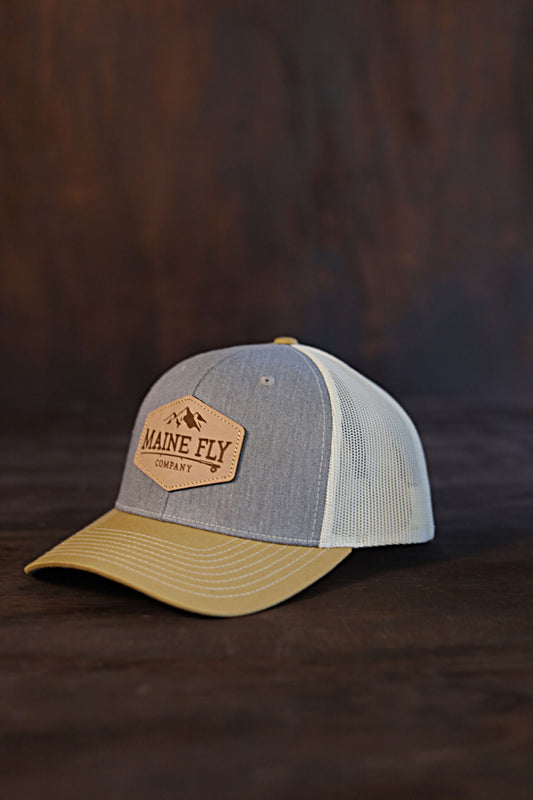 Maine Fly Co - Leather Patch Hat - Maine Fly Company