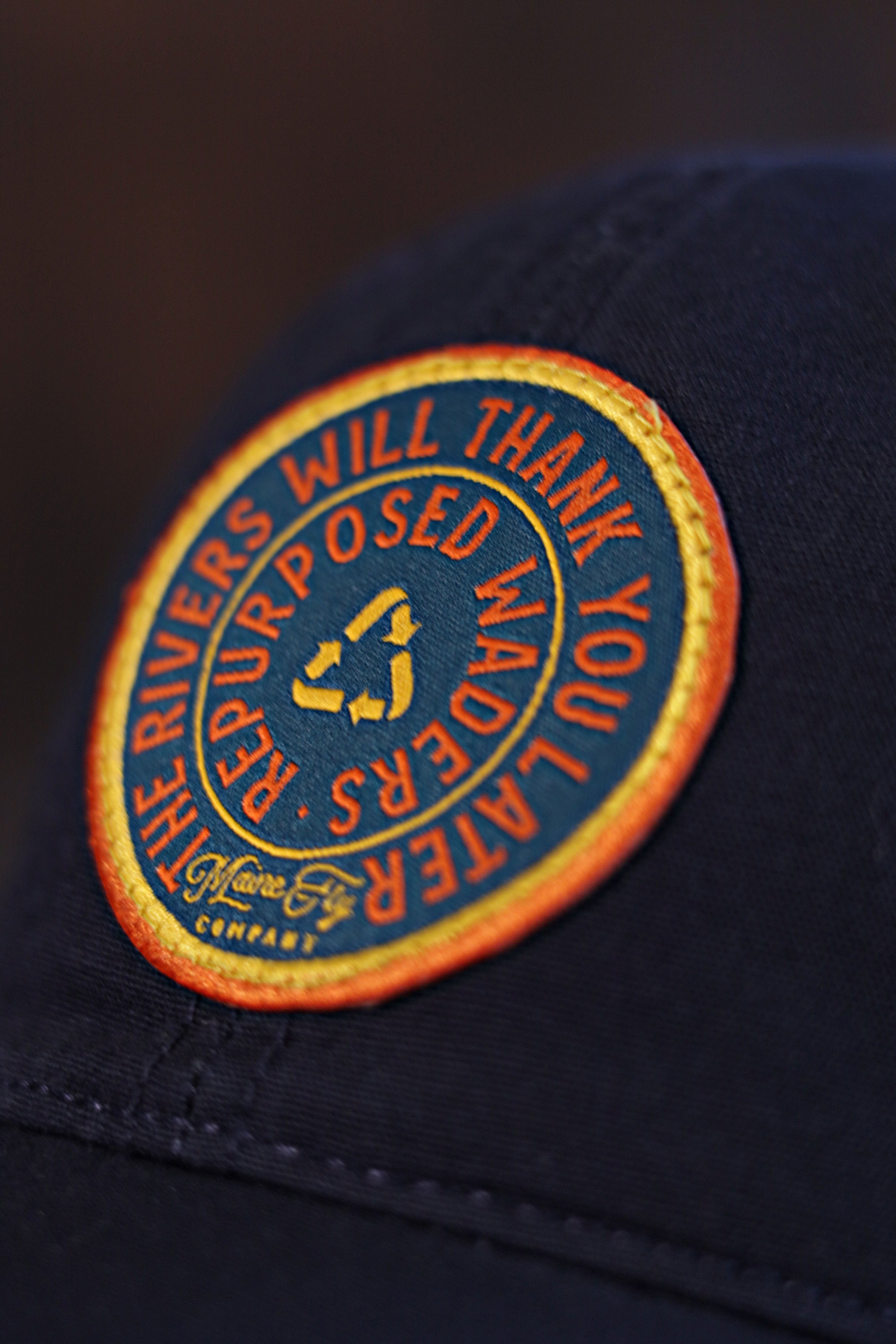 Repurposed Waders - Recycled Dad Cap