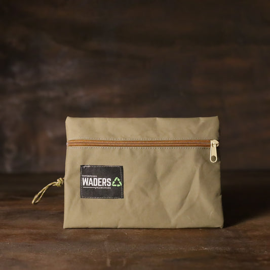Repurposed Waders Gear Pouch