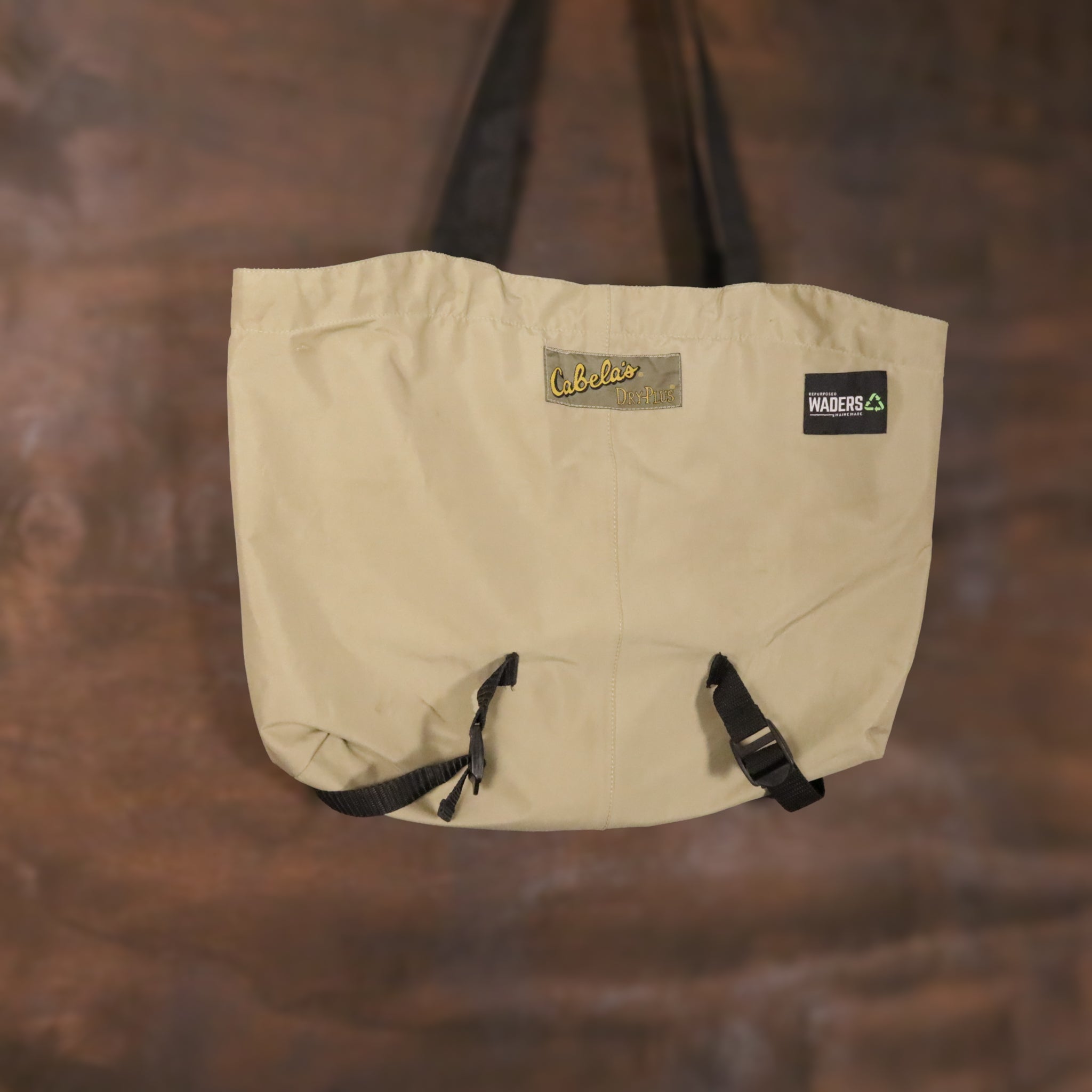 Repurposed Waders- The Catch-All Tote Bag