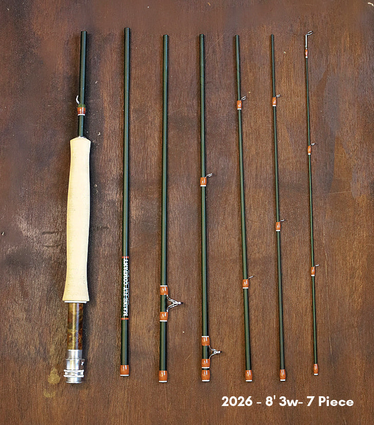 The Little River - 6'6" 2w, 7'9" 3w or 7 piece 3w
