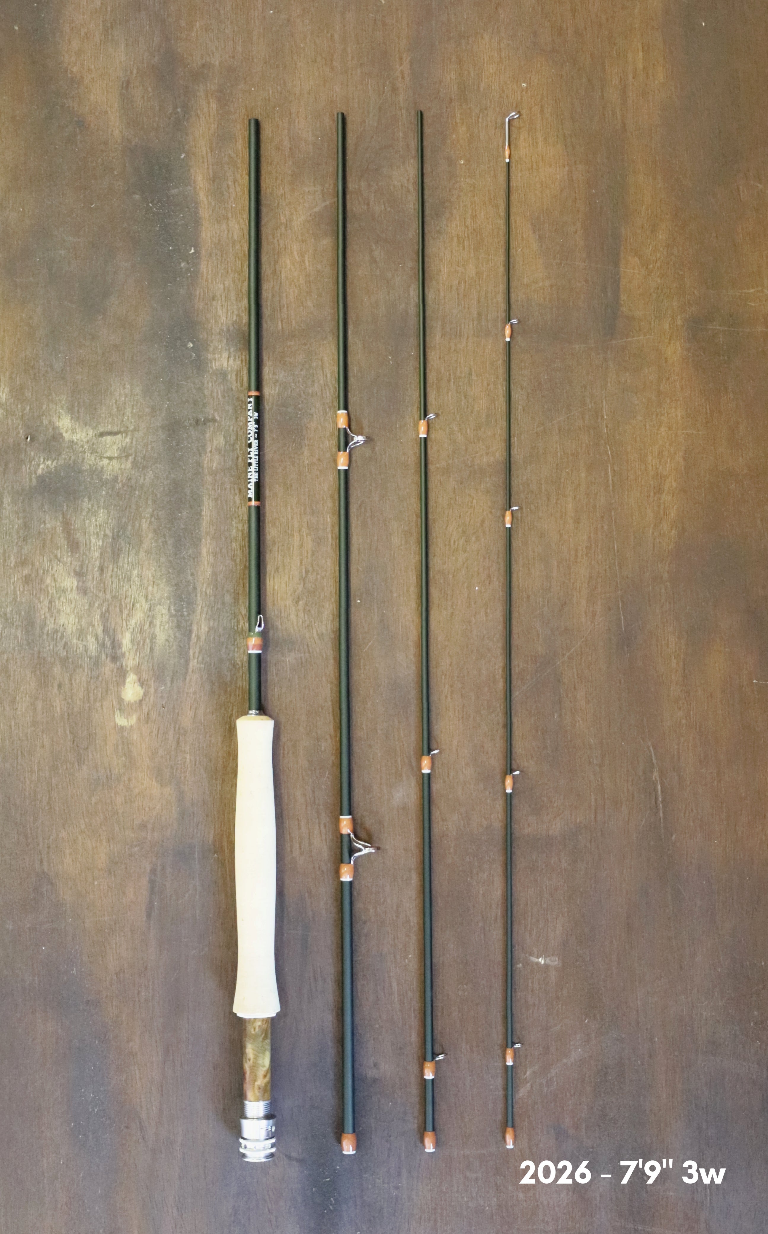 The Little River - 6'6" 2w, 7'9" 3w or 7 piece 3w