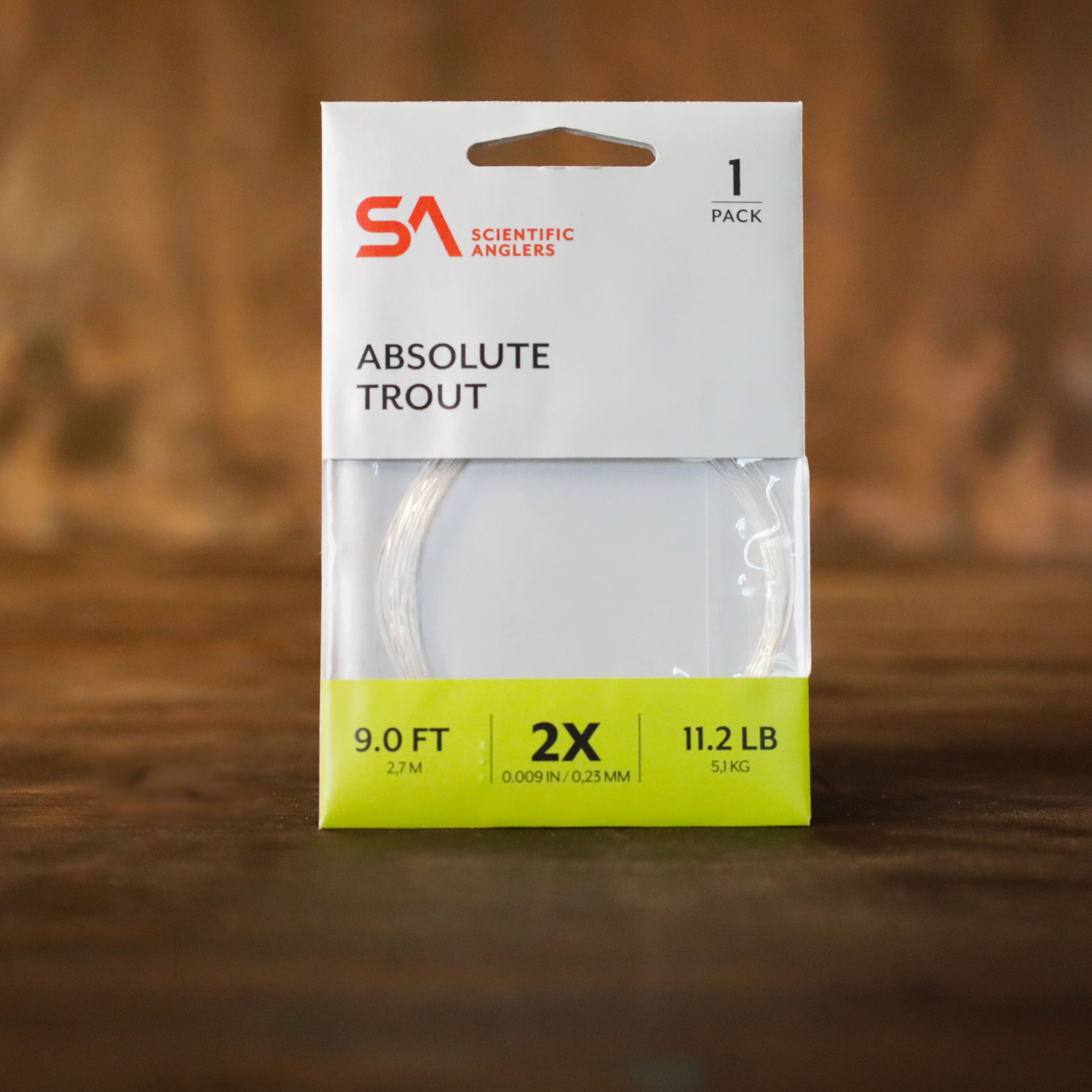 Scientific Angler Absolute Trout Leader 1-pack