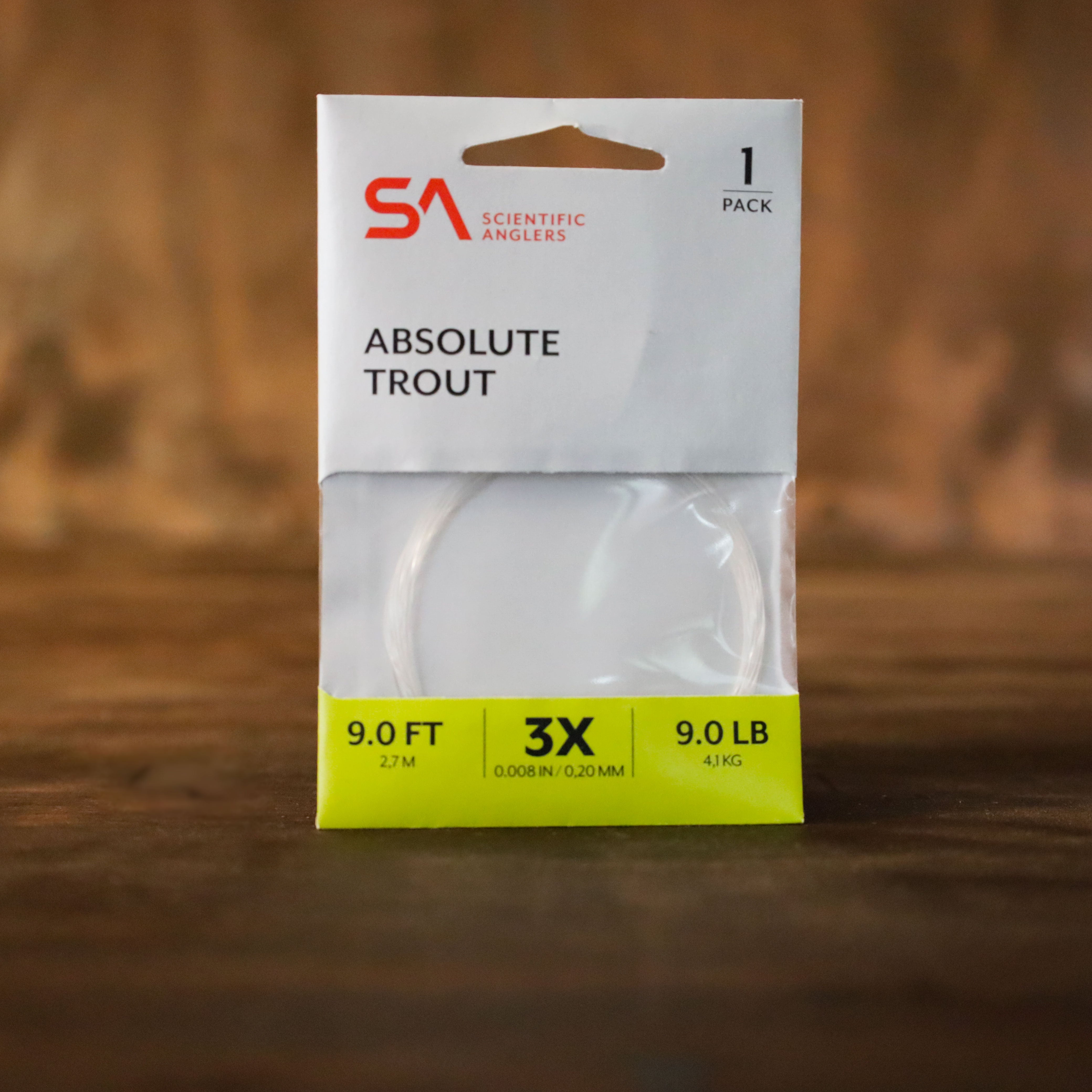 Scientific Angler Absolute Trout Leader 1-pack