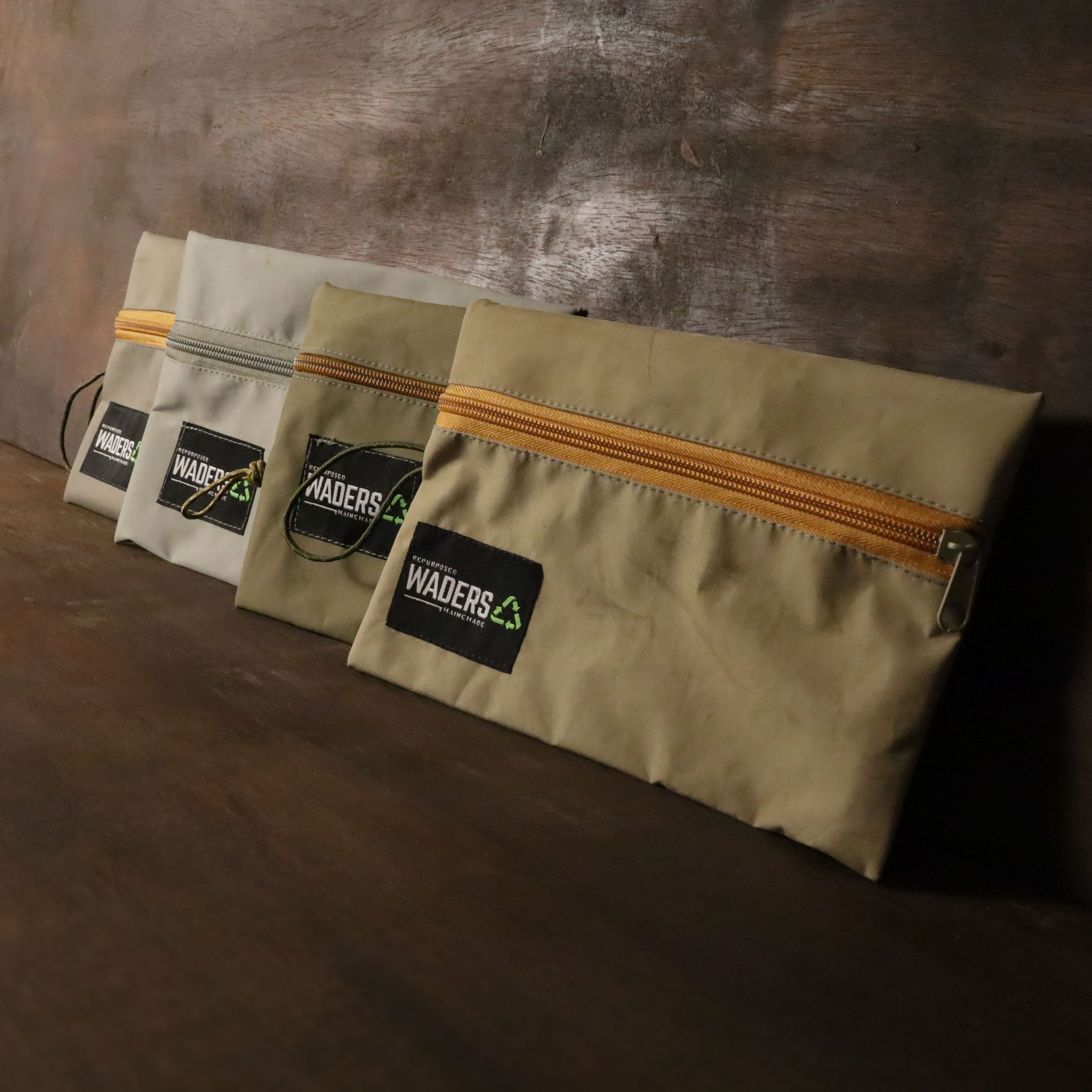 Repurposed Waders Gear Pouch