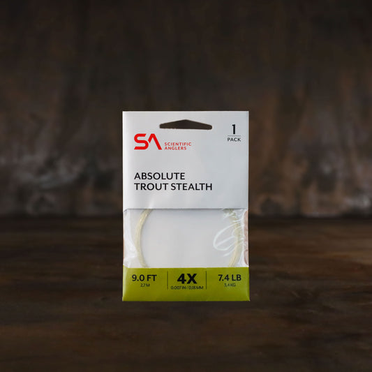 Scientific Angler Absolute Trout STEALTH Leader 1-Pack
