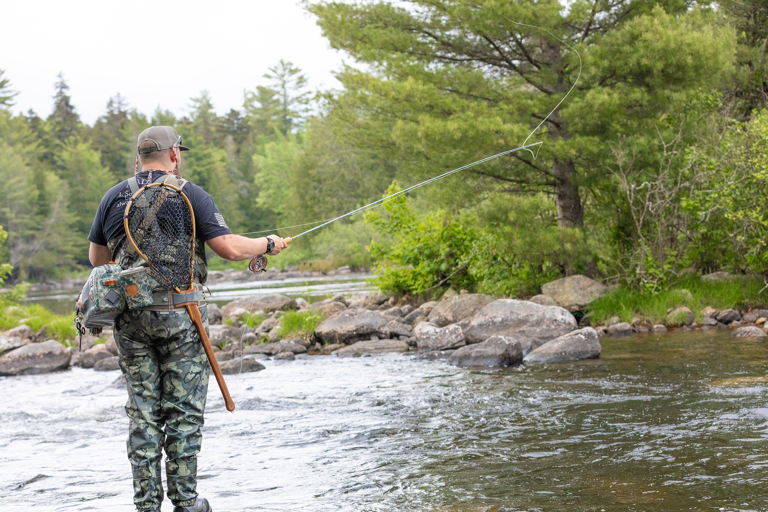 The Carrabassett- 8' 4w, 5w or 6w Fly Rod