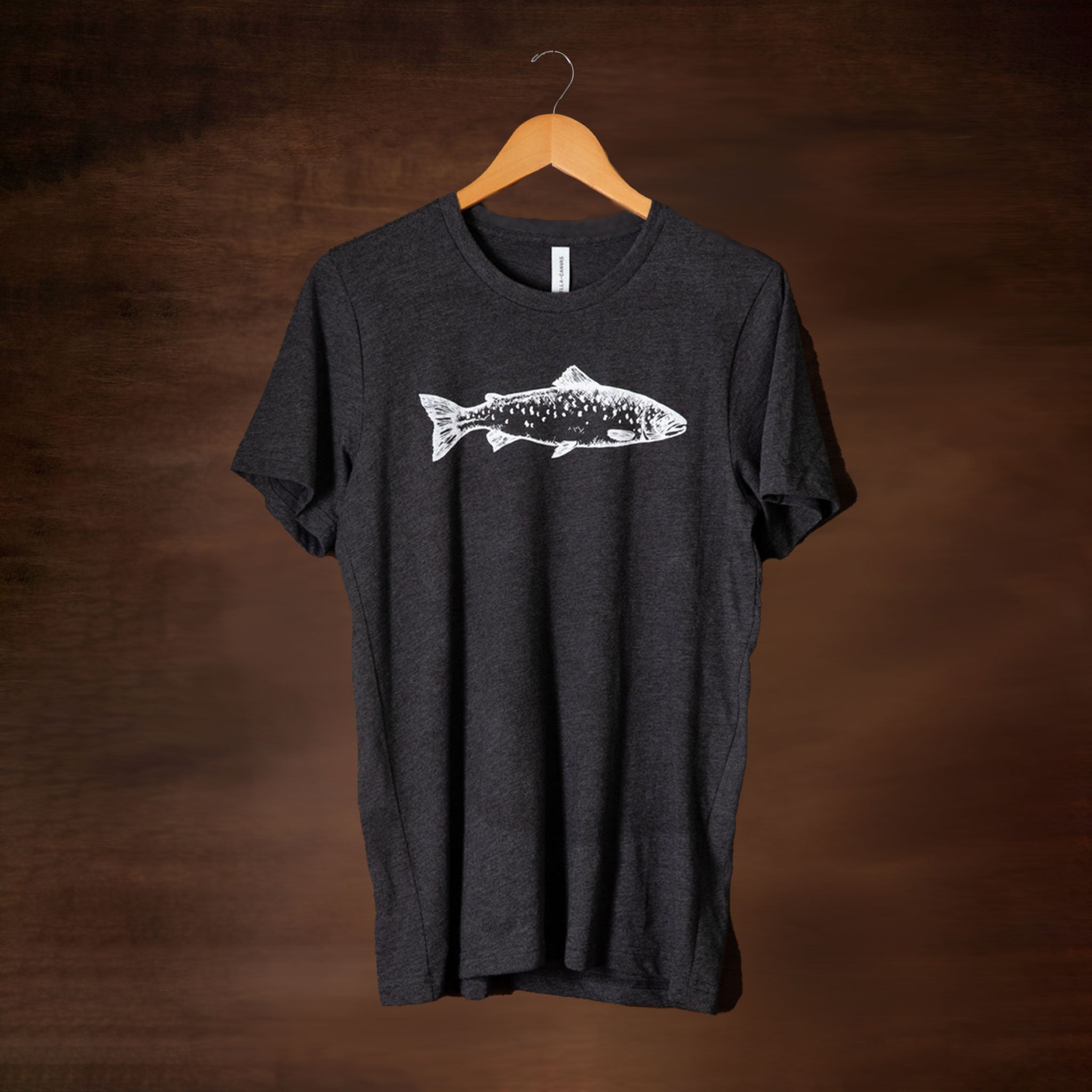 Brook Atlantic Salmon Tシャツ グレー L Landlocked Salmon T-Shirt