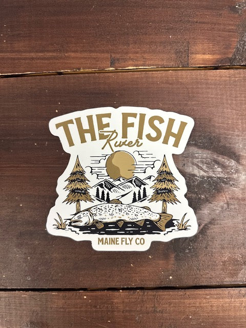 The Fish River Sticker