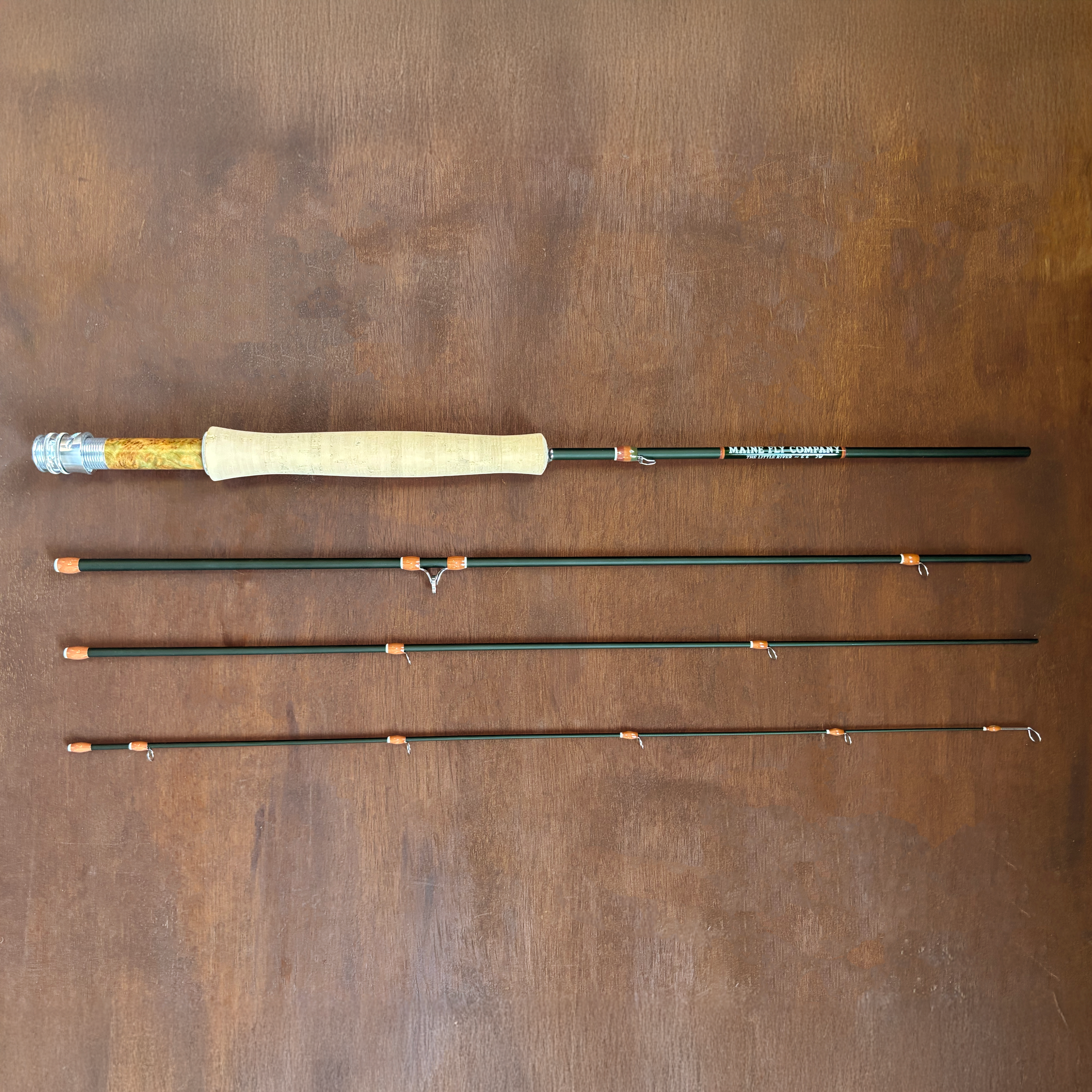 The Little River - 6'6" 2w, 7'9" 3w or 7 piece 3w - Maine Fly Company