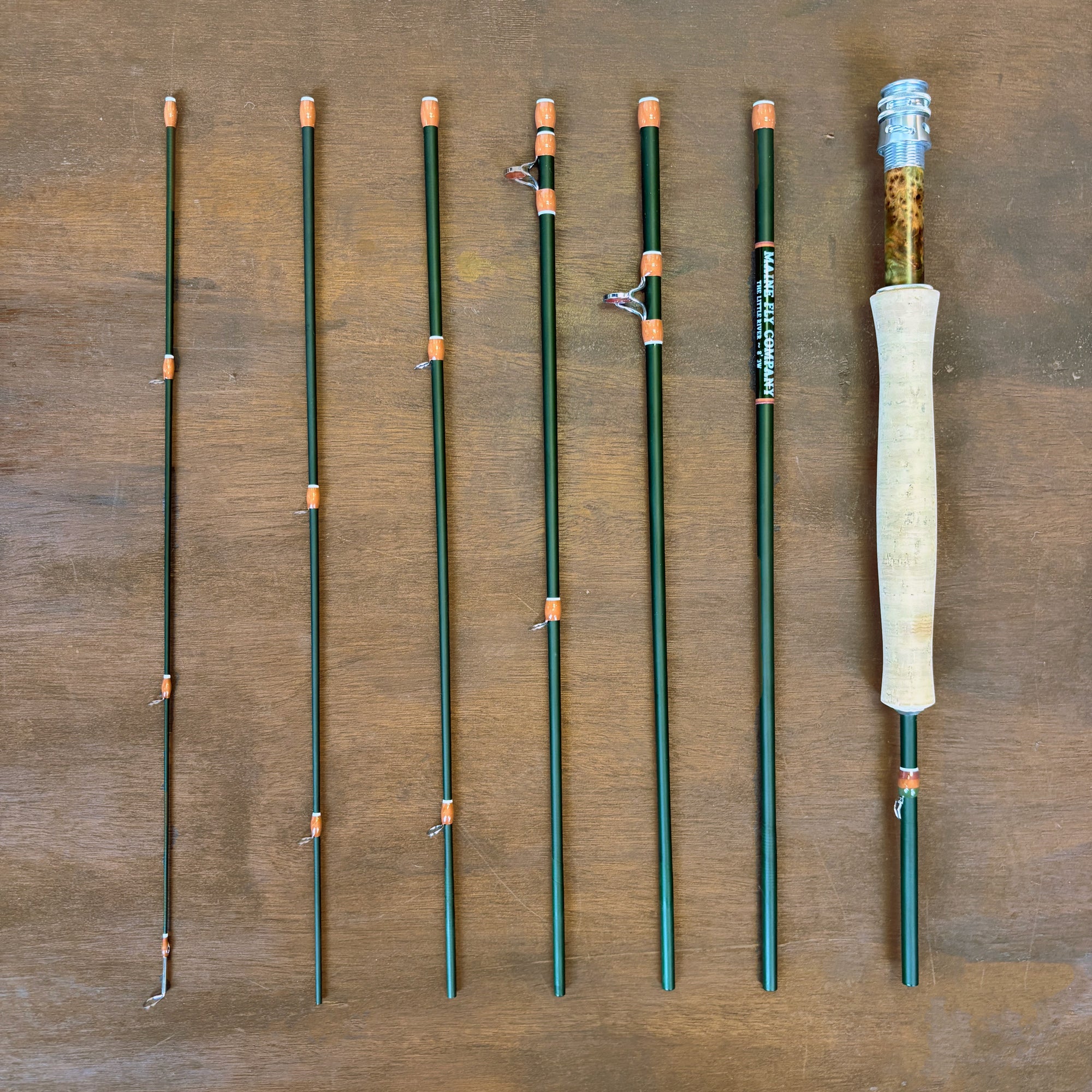The Little River - 6'6" 2w or 7'9" 3w Fly Rod The Little River - 6'6" 2w or 7'9" 3w Fly Rod