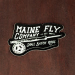 Small Batch Rods Sticker - Maine Fly Company Thumbnail