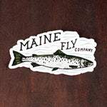 LL Salmon Sticker - Maine Fly Company Thumbnail