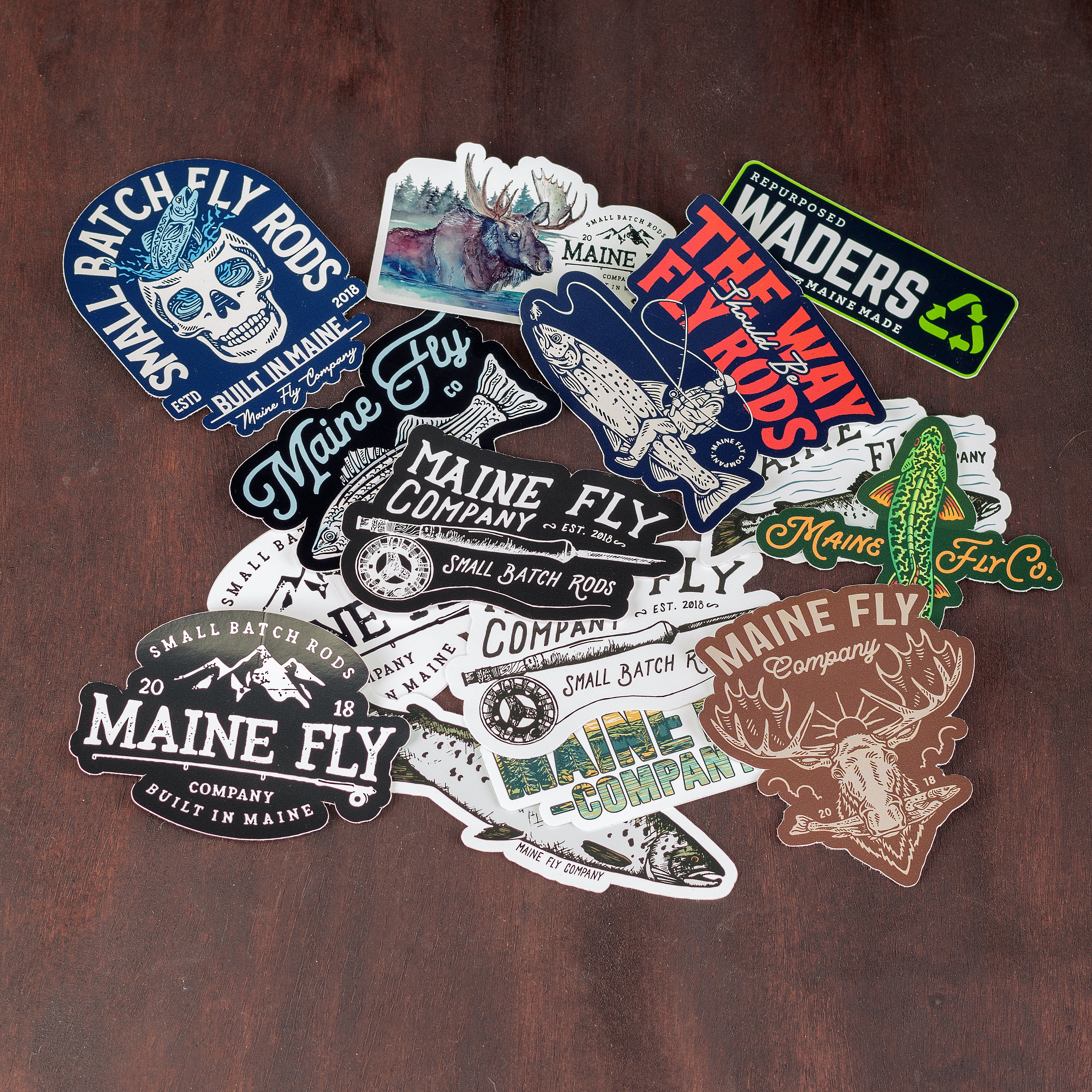 Sticker Bundle - Maine Fly Company