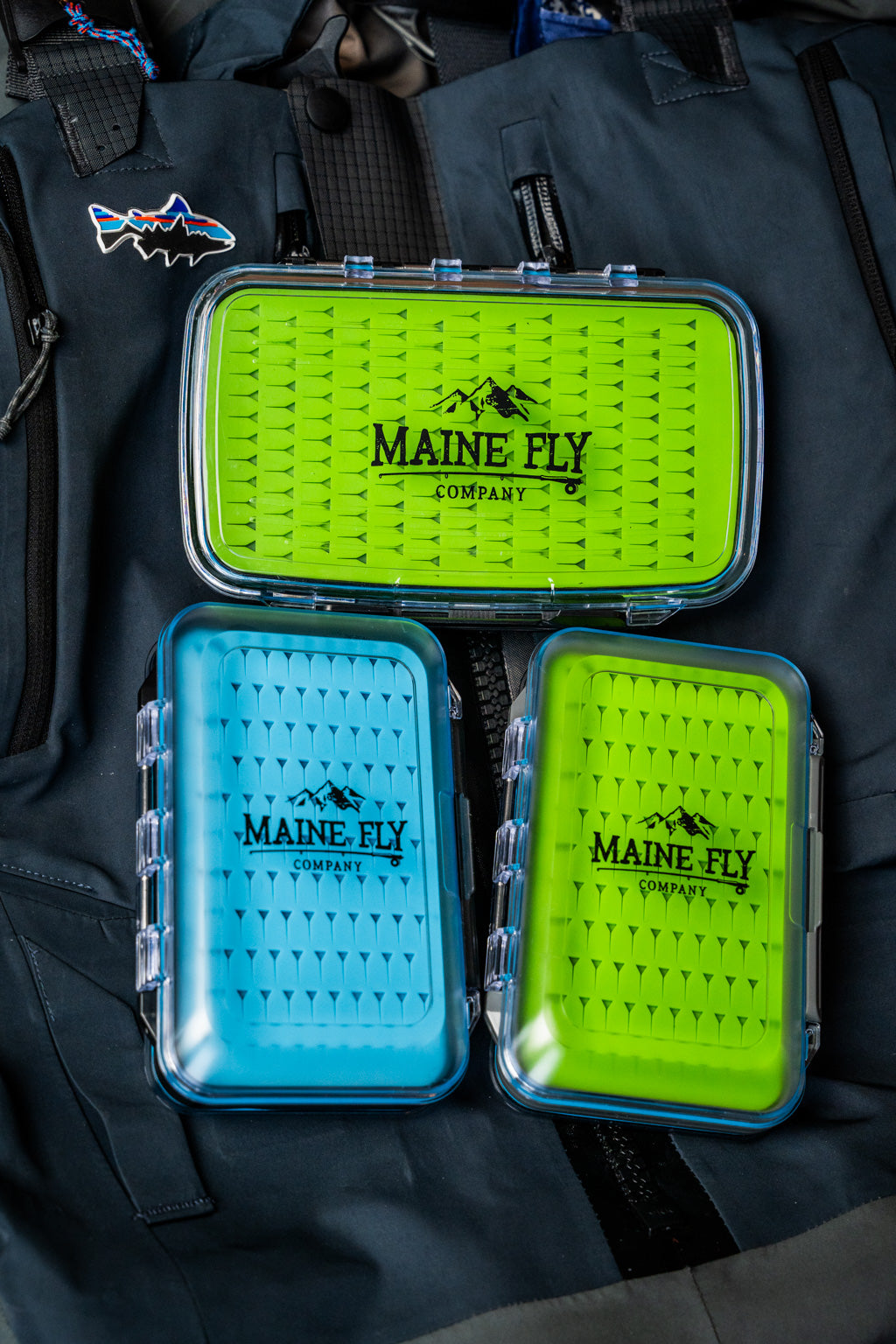 fly foshing tackle box Maine Fly Co Fly Box
