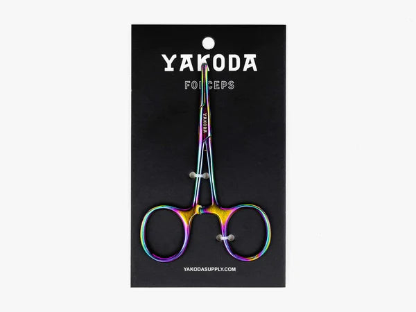 Yakota ~Titanium-Finished Forceps - Maine Fly Company