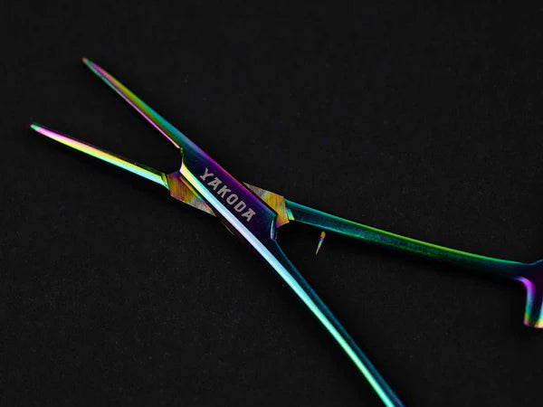 Yakota ~Titanium-Finished Forceps - Maine Fly Company