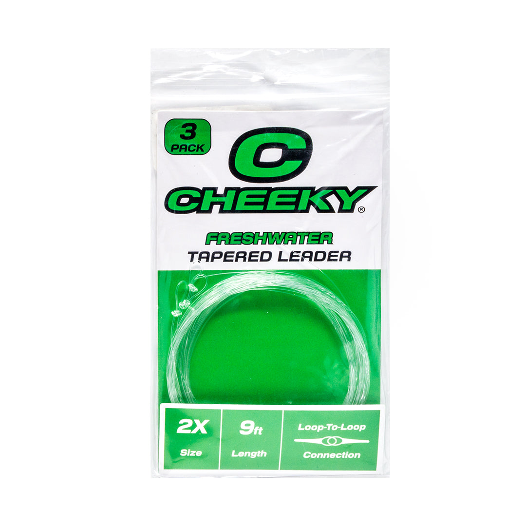 Freshwater Leaders - 3~pack - Maine Fly Company
