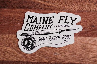 Small Batch Sticker - 4" - Maine Fly Company