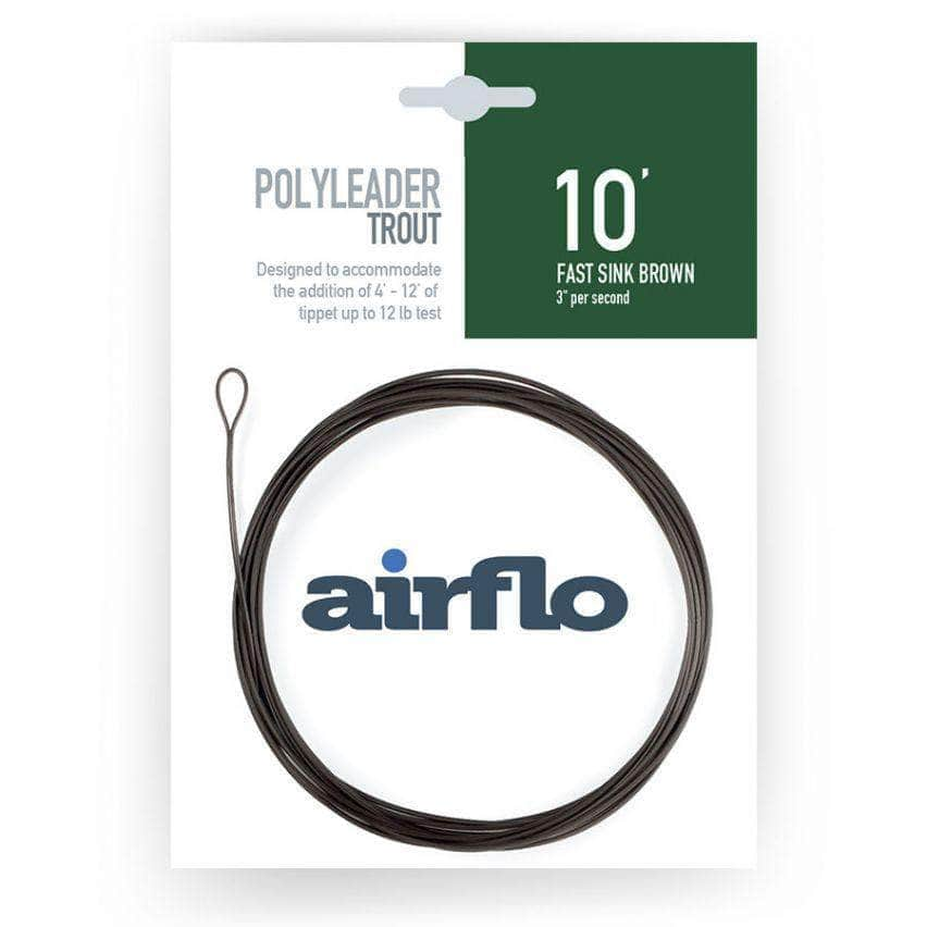 Airlflo- Polyleader / 10' Trout - Maine Fly Company