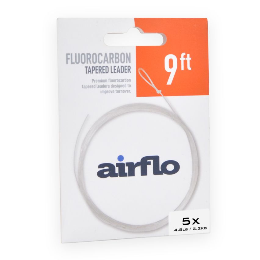 Airflo- G5 Fluorocarbon Tapered Leader - 9' - Maine Fly Company