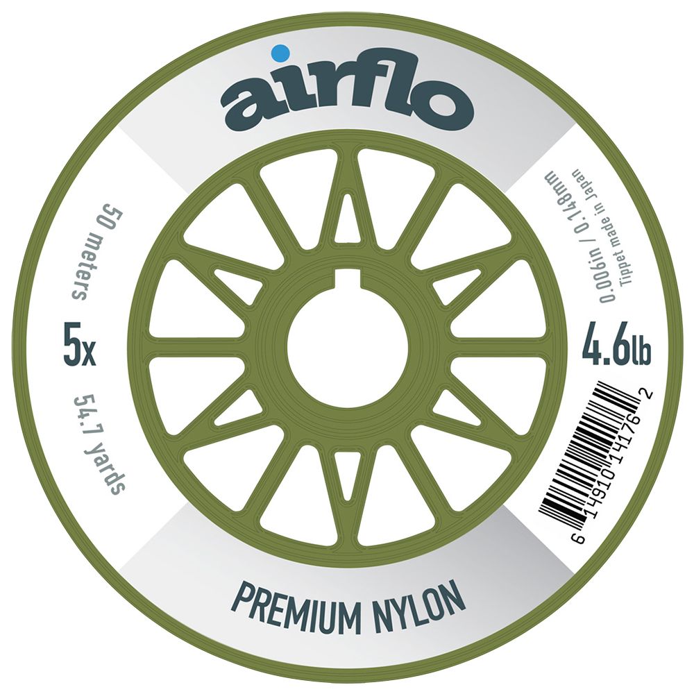 AIRFLO PREMIUM NYLON TIPPET - 50M - Maine Fly Company